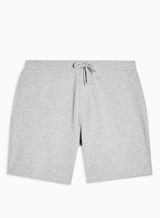 Grey Jersey Shorts | Topman