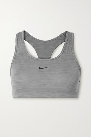 Nike | Swoosh Dri-FIT stretch sports bra | NET-A-PORTER.COM