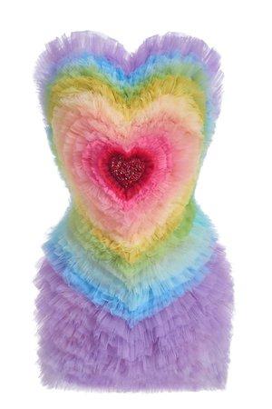 Lirika Matoshi Rainbow Heart Dress