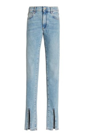 Split-Hem Stretch High-Rise Skinny Jeans By The Attico | Moda Operandi