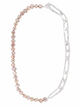 Shop LOVENESS LEE Adesia pearl necklace with Express Delivery - FARFETCH