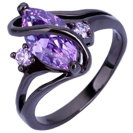 Black & Purple Ring
