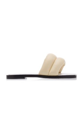 Puffy Leather Slide Sandals By Proenza Schouler | Moda Operandi