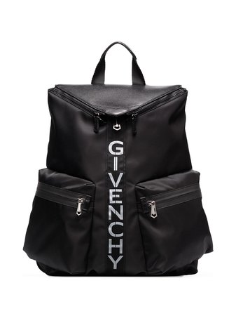 Givenchy Spectre logo-tape backpack - FARFETCH