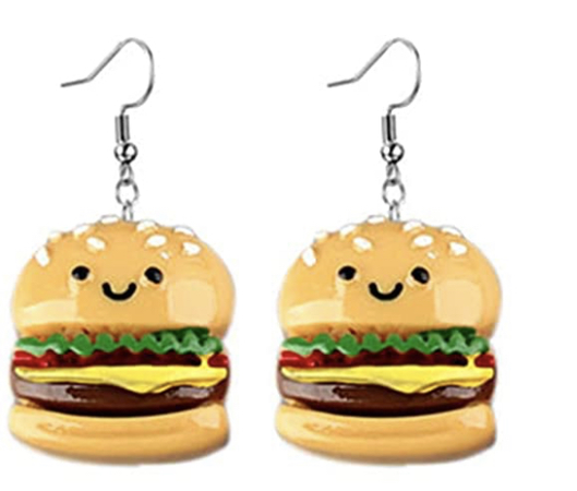 hamburger earring