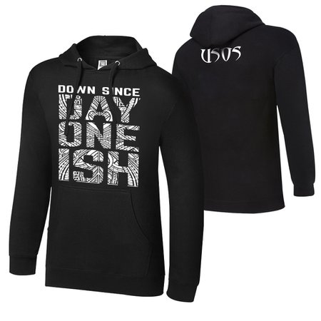 The Usos "Down Since Day One Ish" Lightweight Hoodie Pullover Sweatshirt - WWE US