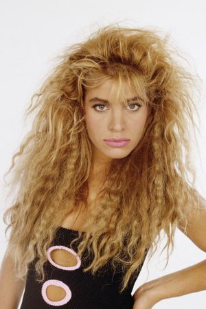 80s womens hairstyles black with blonde - Google Search