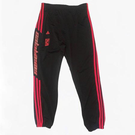 Adidas x Yeezy Season 4 Calabasas Red/Black Track Pants