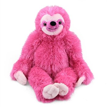 Pink Sloth Stuffed Animal | Cuddlekins by Wild Republic | Stuffed Safari