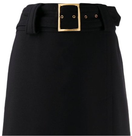 Dolce & Gabbana 90s belted skirt