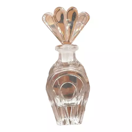 Colle Crystal Perfume Bottle From Italy | Chairish
