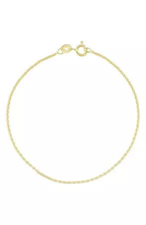 Bony Levy 14K Gold Cuban Chain Bracelet | Nordstromrack