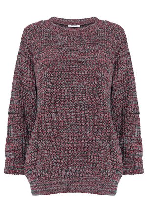 **Multi-hued Knitted Jumper by Glamorous - Jumpers & Cardigans - Clothing - Topshop
