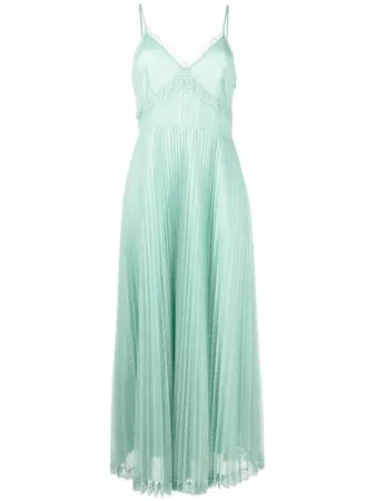 TWINSET sheer-lace Long Dress - Farfetch