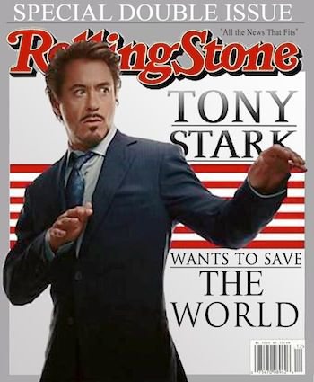 Rolling Stone | Iron man tony stark, Tony stark, Robert downey jr iron man