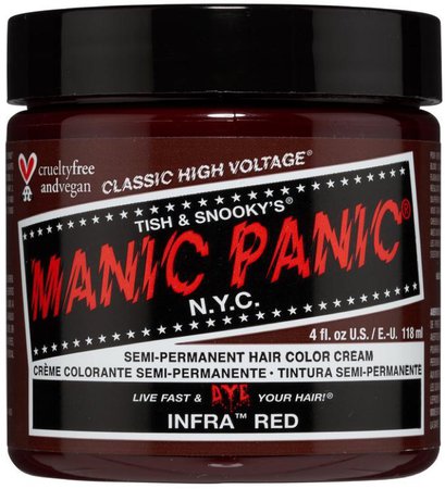 •• Manic Panic - Hair Dye •• Infra Red ••