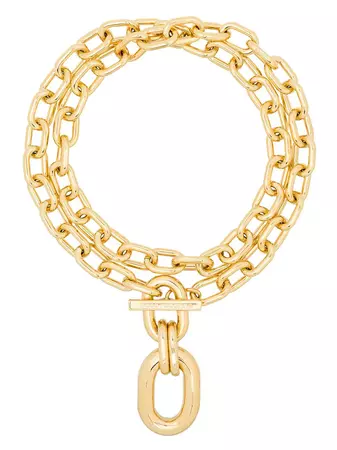 Rabanne double-wrap Chain Necklace - Farfetch