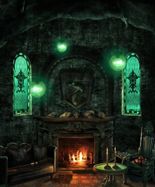 Slytherin common room - Pottermore