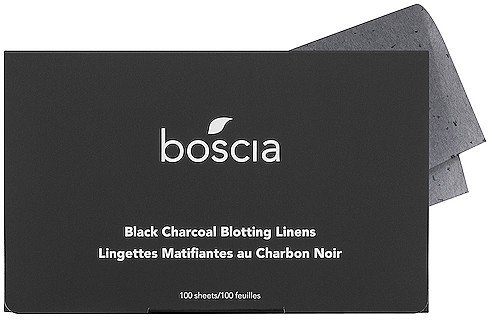 Black Charcoal Blotting Linens
