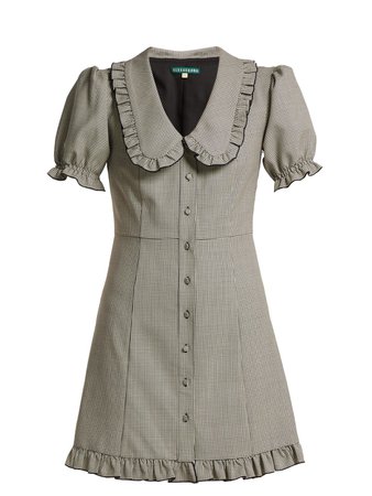 Puritan-collar babydoll dress | Alexachung | MATCHESFASHION.COM UK