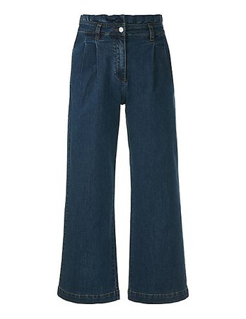 Culotte jeans, dark blue, blue | MADELEINE Fashion