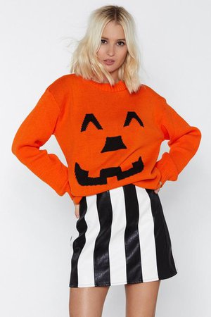 Pumpkin Spiced Babe Sweater | Shop Clothes at Nasty Gal!