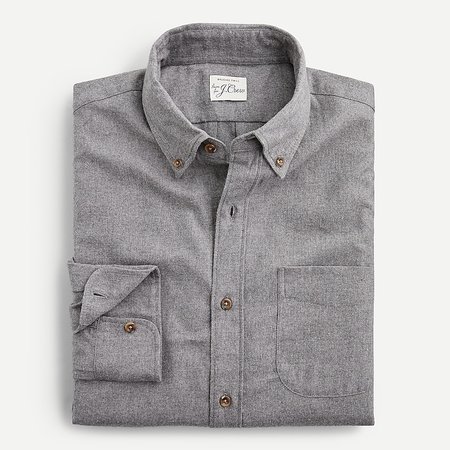 J.Crew: Brushed Twill Shirt For Men