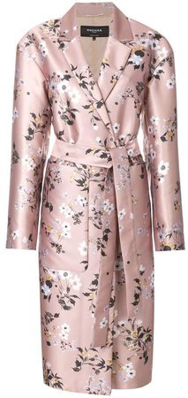 belted kimono coat