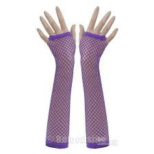 purple fingerless gloves - Google Search