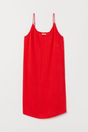 H&M+ V-neck Dress - Red