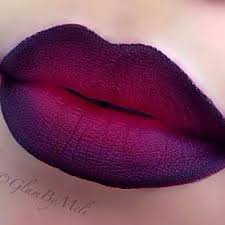 purple ombre lip - Google Search