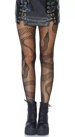 snake fishnet tights - Google Search