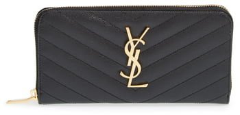 Monogram Quilted Leather Wallet