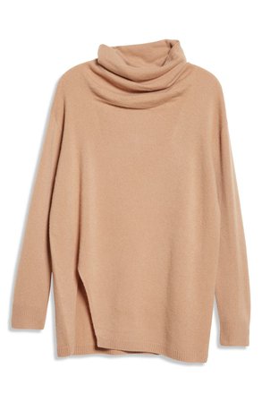 Funnel Neck Cashmere Tunic | Nordstrom
