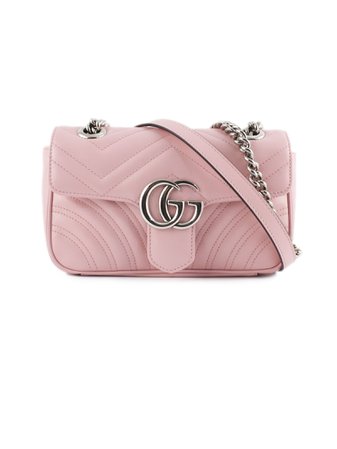 Gucci Gg Marmont Pastel Pink Mini Bag