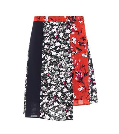 Hamni floral-printed skirt