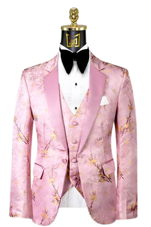 pink tuxedo