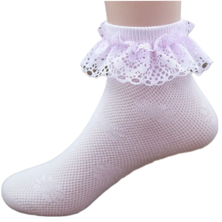 Frilly Pink Sock