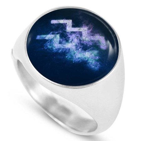 Zodiac Aquarius Ring - Seventhaven