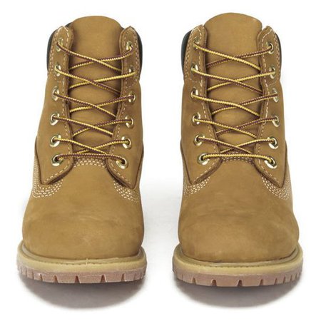 Timberland Women's 6 Inch Premium Leather Boots - Wheat