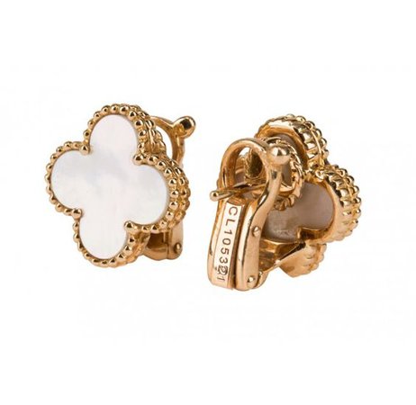 Van Cleef & Arpels - earring Perlée pour femme en or jaune - doré