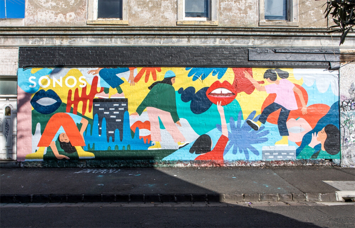 Melbourne Mural Colours