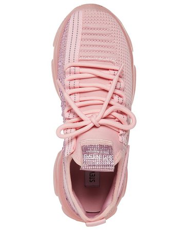 Steve Madden Women's Maxima Rhinestone-Trim Trainer Sneakers & Reviews - Athletic Shoes & Sneakers - Shoes - Macy's
