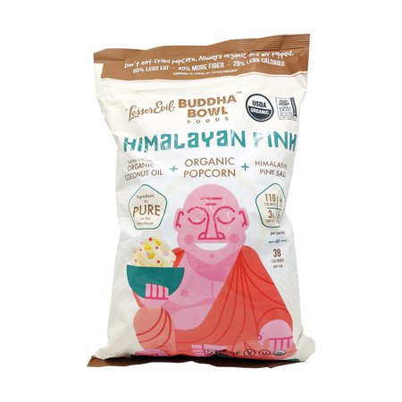 Himalayan Pink Salt Pop Corn, 5 oz, Lesser Evil Snacks | Whole Foods Market