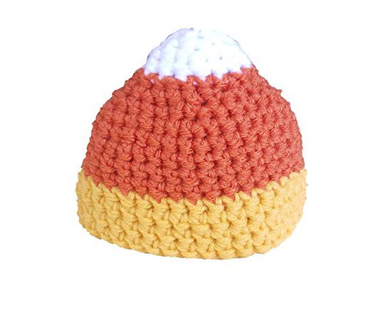 Crochet Candy Corn hat-