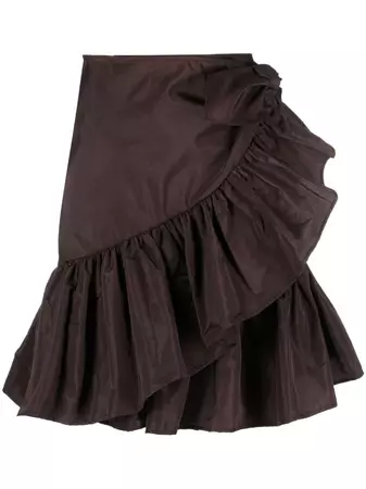 MSGM Ruffled Mini Skirt - Farfetch