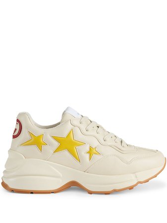 Gucci Rhyton star-patch Sneakers - Farfetch