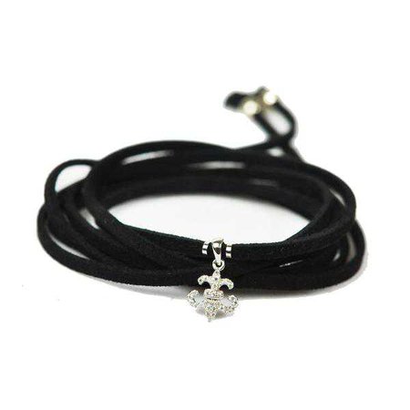 Bracelets | Shop Women's Black Silver Round Bracelet Necklace Pendant Jewelry Set at Fashiontage | CN84