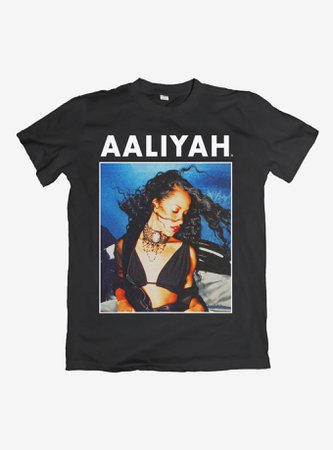 *clipped by @luci-her* Aaliyah Photo T-Shirt