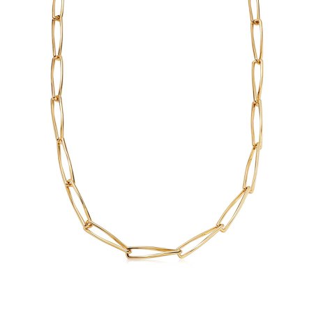 Gold Pirouette Chain Necklace | Missoma Limited